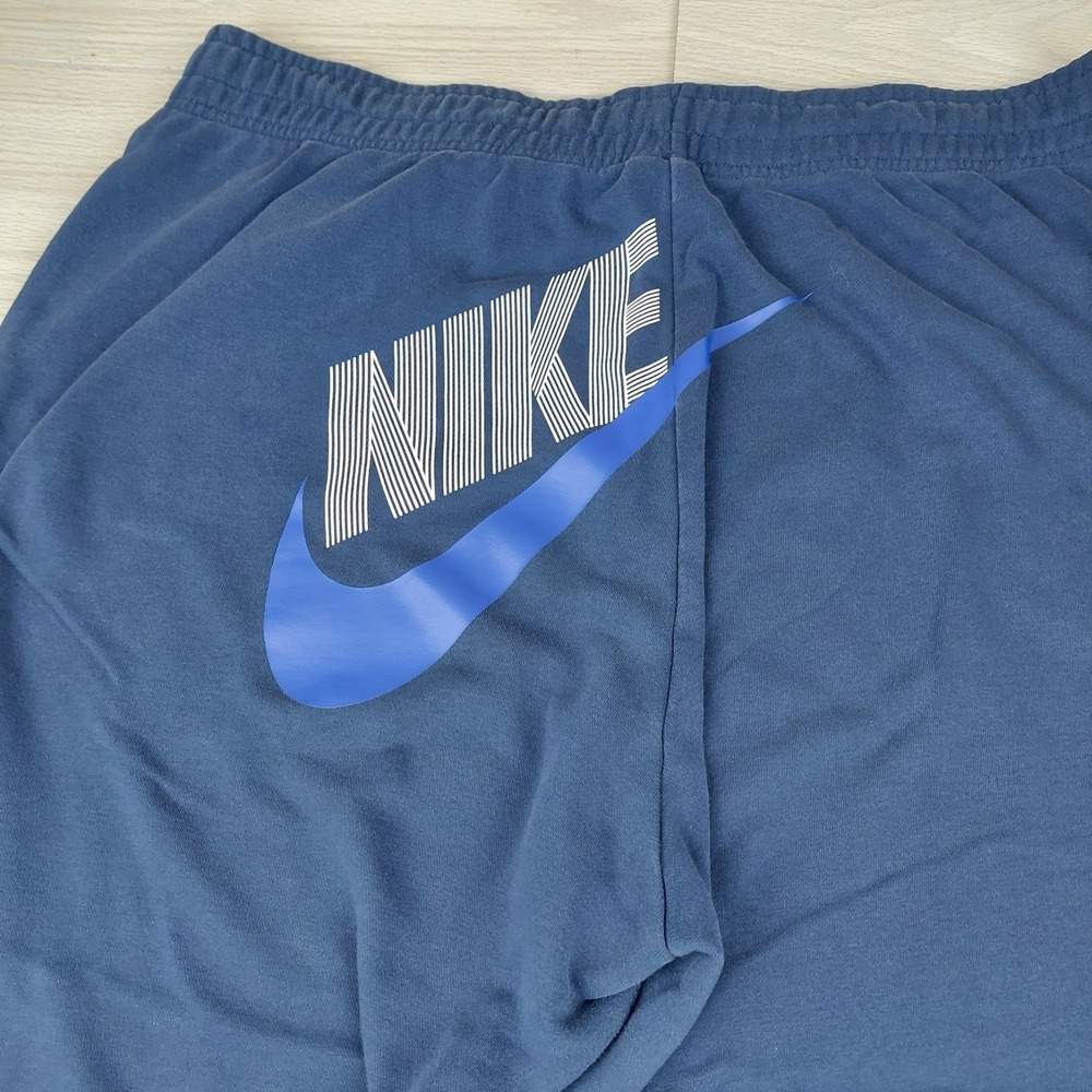 Nike Dance Trousers Womens 2XL Blue Loose Baggy Fleece Joggers Hip Hop Y2K‎ - Picture 5 of 12